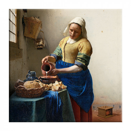 "Млекарката" SKU: APRPR00003_Johannes_Vermeer 40 х 40 см